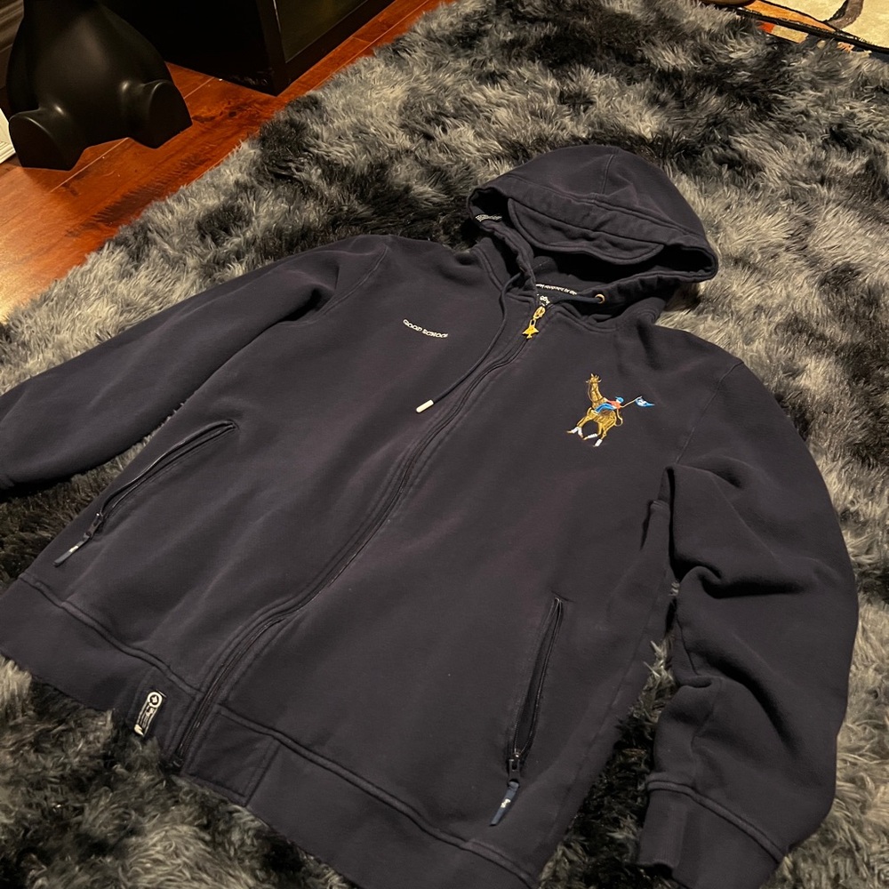 Navy blue LRG zip up